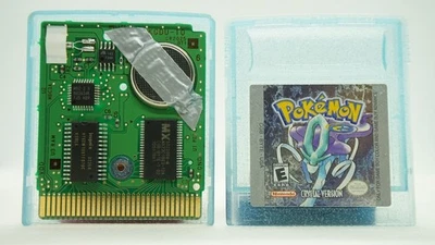 Pokemon Crystal Version Nintendo Game Boy Gameboy USA PAL 1999 Tested Unusual - Image 1 of 4