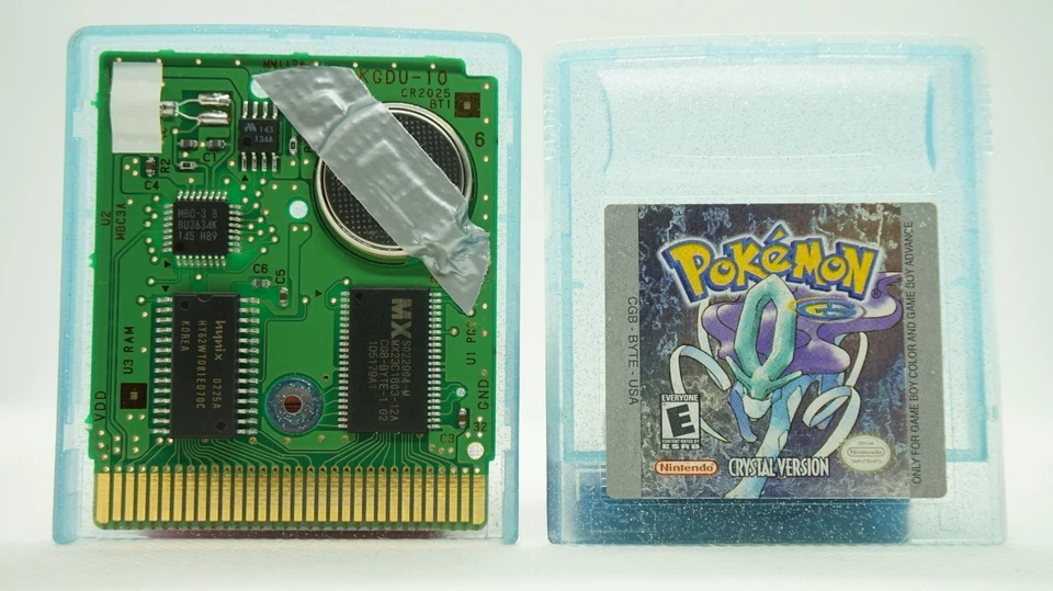 Pokemon Crystal Version Nintendo Game Boy Gameboy USA PAL 1999 Validated Ancient - Image 1 of 4
