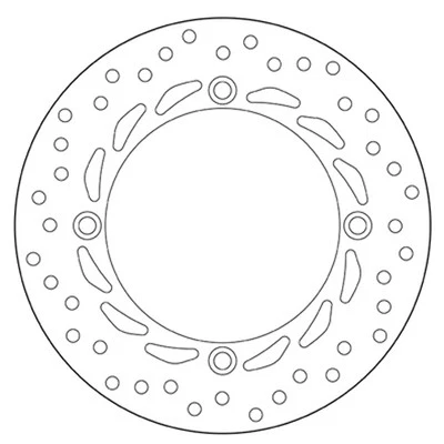 DISCO FRENO ANTERIORE BREMBO 68B407A5 HONDA NX DOMINATOR 650 1988 1989 1990 - Immagine 1 di 2