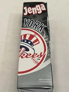 RARO New York Yankees MLB Baseball Jenga Gioco Legno Edizione da Collezione - Foto 1 di 7