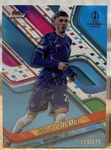 2024-25 Topps Finest Cole Palmer Sky Blue Refractor /275 Chelsea FC - Bild 1 von 3