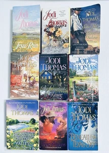 Jodi Thomas Romance Paperback 9 Book Lot Cowboy Love Small Town Heartfelt - Picture 1 of 9