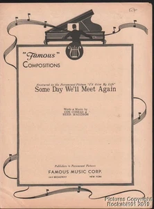 1936 Film (I'd Give My Life) Professionelle Noten Irgendwann treffen wir uns wieder - Bild 1 von 1