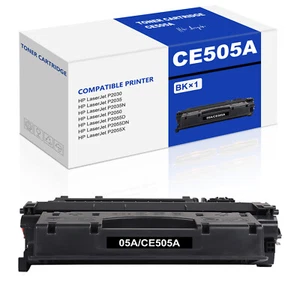 1 PK CE505A Toner Cartridge for HP 05A LaserJet P2035 P2050 P2030 P2035 Printer - Picture 1 of 7