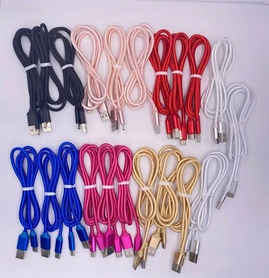 6Ft Fast Charger Type C Charging Cable For Samsung Galaxy A10e A20 A30 A40 A50 - Image 1 of 4