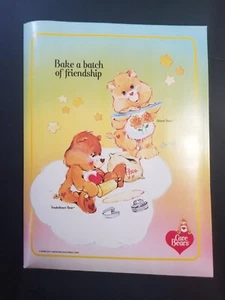1985 Care Bears Folder Mead Portfolio USED American Greetings Corp MADE IN USA - Picture 1 of 4