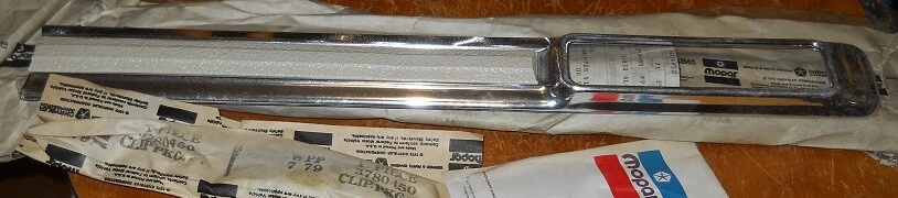 NOS 1976-79 Dodge Aspen LH Quarter Molding - Image 1 of 1