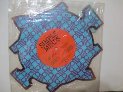 SEALED ??  Rare Simple Minds VSS 749 UK Limited Edition Picture Disc Record 1985 - Image 1 of 3
