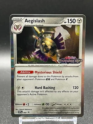 Aegislash - 060 (Prerelease) 060 Sv: Scarlet & Violet Promo Cards Holo - Image 1 of 2