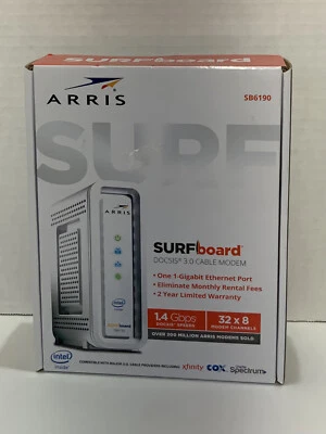 Arris Surfboard DOCSIS 3.0 Cable Modem SB6190 - Image 1 of 4