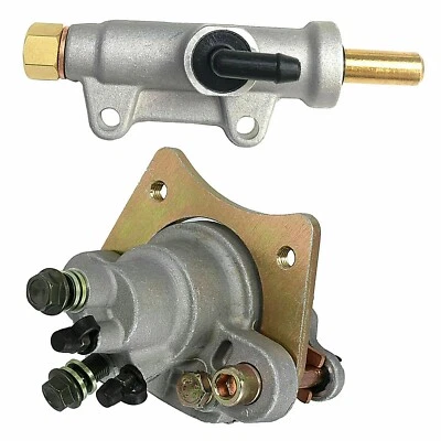 Cilindro mestre de freio traseiro + pinça para Polaris Trail Blazer 250 330 com pastilhas - Imagem 1 de 2