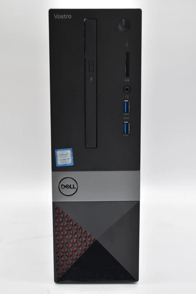 Dell VOSTRO 3470 SFF PC | i5-8400 2.8GHz | 8GB RAM | 1TB HDD + 256GB SSD Win10 - Image 1 of 4