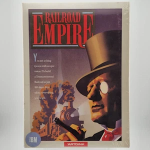 Railroad Empire, 1989, Big Box, New & Sealed - Picture 1 of 8