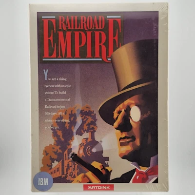 Railroad Empire, 1989, Big Box, New & Sealed - Image 1 of 4