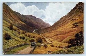 POSTCARD A R QUINTON KIRKSTONE PASS J SALMON 1933 - Picture 1 of 2