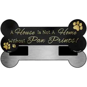 Without Paw Prints 3.5"x9" Bone Magnet Fridge Refrigerator Kitchen for Home - Bild 1 von 1
