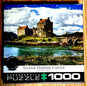 Jigsaw puzzle 1000 pcs Eurographics ‘Eilean Donan Castle Scotland’ Complete NEW - Picture 1 of 4
