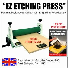 Etching Press for  Printmaking, Embossing & Linocut. Intaglio, 👉 UK STOCK 👈