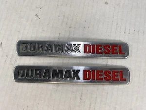 DODGE CHEVROLET GMC DURAMAX DIESEL EMBLEM LOGO BADGE SIGN SYMBOL OEM USED SET - Bild 1 von 7