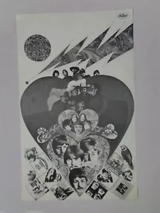 Raro poster promozionale Beatles Capital Records Beach Boys Hendrix Steve Miller 1968 - Foto 1 di 12