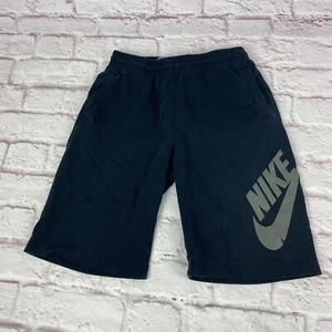 Nike Boys Sweat Shorts 10-12 Yrs Skateboarding Logo Drawstring Pull On Fleece - Picture 1 of 12