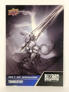 2023 Upper Deck blizzard Legacy: Thunderfury Art of Samwise SWS-8 SKETCH RARE - Picture 1 of 2
