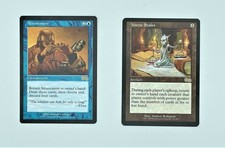 Magic, Urza's Saga Expansion, 2 Rare Card Lot, Attunement and Noetic Scales