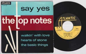 The TOP NOTES * USA R&B SOUL MOD * 1961 FRENCH EP * Listen! - Picture 1 of 2