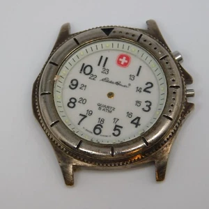 Eddie Bauer #05800 Swiss Made Quartz Analog Men's Watch for Repairs - Picture 1 of 10