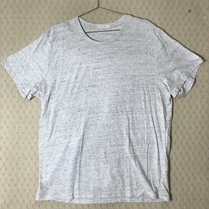 Marine Layer Re-spun T-Shirt XL Oatmeal Gray Cotton Poly EUC Style 14216 - Picture 1 of 6