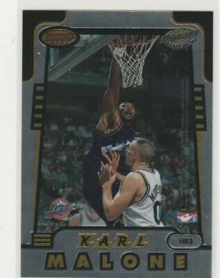 KARL MALONE / PATRICK EWING 1996-97 BOWMAN'S BEST HONOR ROLL INSERT 1:48 PACKS! - Image 1 of 2