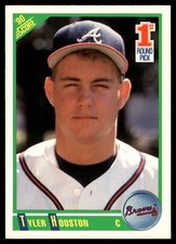 1990 Score 1st Round Pick #677 Tyler Houston Rookie Atlanta Braves