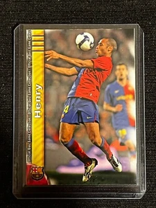 CARD THIERRY HENRY MUNDI CROMO 2009 # 19 LIGA SANTANDER BARCELONA TOPLOADER - Imagen 1 de 2
