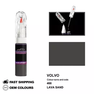 FOR VOLVO LAVA SAND 468 Touch Up Paint Pen Brush Fix Kit Scratch Chip Set Mark - Picture 1 of 8