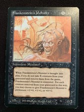 MTG Magic 1x x1 - Frankenstein's Monster The Dark Ed LP (Avl 8) RESERVED LIST
