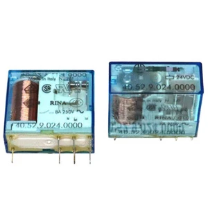 2Pcs 40.52.9.024.0000 24VDC Intermediate Relay 8Pins 8A 250VAC #A6-22 - Foto 1 di 4
