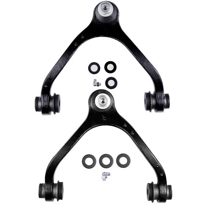 2x For 2003-2011 Ford Crown Victoria Front Upper Control Arm And Ball Joint Kit - Image 1 of 4