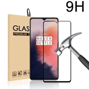 For OnePlus 7T Tempered Glass Screen Protector No-Bubble 9H Hardness HD Saver - Picture 1 of 7