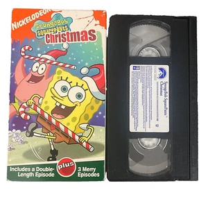 SpongeBob SquarePants Christmas (2003), VHS Movie, Paramount Home Ent. (2003) - Picture 1 of 4