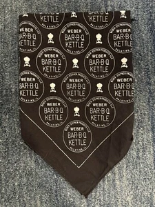 Weber Charcoal BBQ BAR-B-Q Grills Bandana / Handkerchief 20x20 (NEW) - Picture 1 of 6