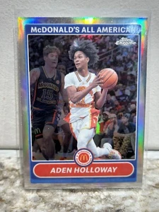 2023 Topps Chrome McDonalds All American Aden Holloway # 2K7-15 Alabama - Bild 1 von 2
