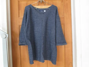 Basic Editions 1X Top basic da donna, ottime condizioni, blu navy - Foto 1 di 4