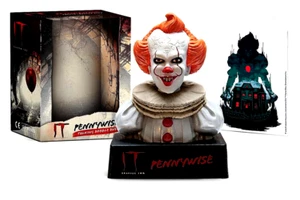 It: Pennywise Talking Bobble Bust Licensed Horror Memorabilia w/Magnet & more.. - Picture 1 of 4