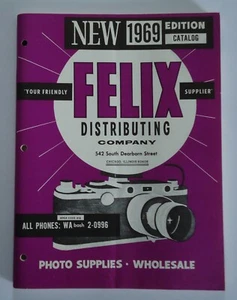 Felix Distributing Company 1969 Catalog Wholesale Photo Supplies Vintage - Picture 1 of 8