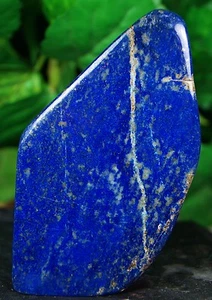 LAPIS LAZULI HAND POLISHED CRYSTAL MINERAL SPECIMEN 360 GRAMS FROM AFGHANISTAN - Picture 1 of 3