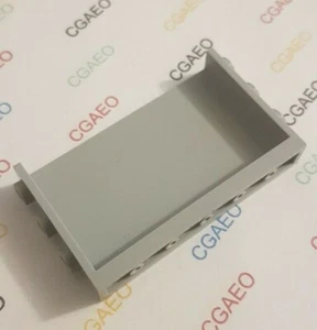 1 X Lego 98280 Panel 1 x 6 x 3 with Studs on Sides LIGHT BLUISH GRAY - Imagen 1 de 1