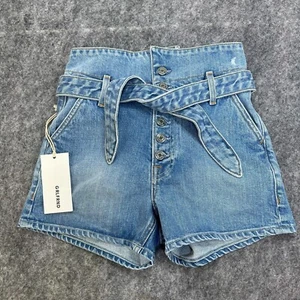 GRLFRND Bryn Denim High Waist Paperbag Jeans Sport Größe 27 Neu mit Etikett - Bild 1 von 5