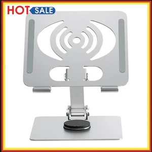 Support Bracket Desktop Organizer for Tablets/Phones Within 12.9 Inches (Silver) - Afbeelding 1 van 11