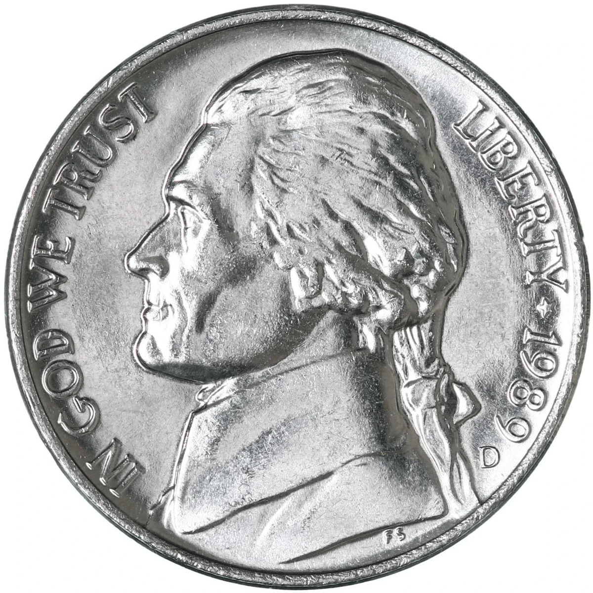 1989 US Jefferson Nickels (1938-Now) for sale | eBay