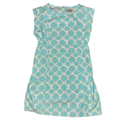 Платье для девочек Hanna Andersson марокканский узор размер 8 легкое дышащее хлопок - Изображение 1 из 4